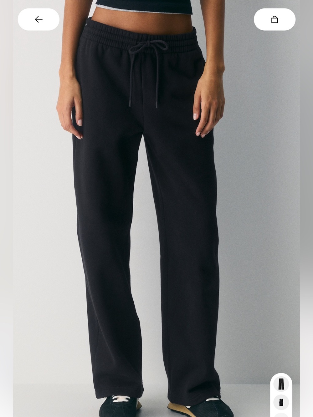 ARITZIA COZY SWEATFLEECE BOYFRIEND WIDE SWEATPANTS